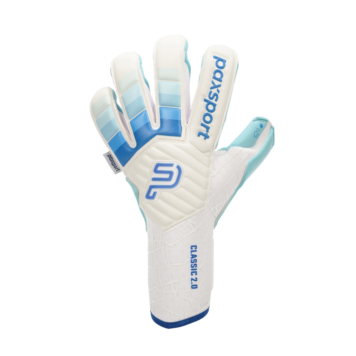CLASSIC 2.0 | Aqua | Adult Goalkeeper Gloves | Roll Finger | Aqua Grip Latex
