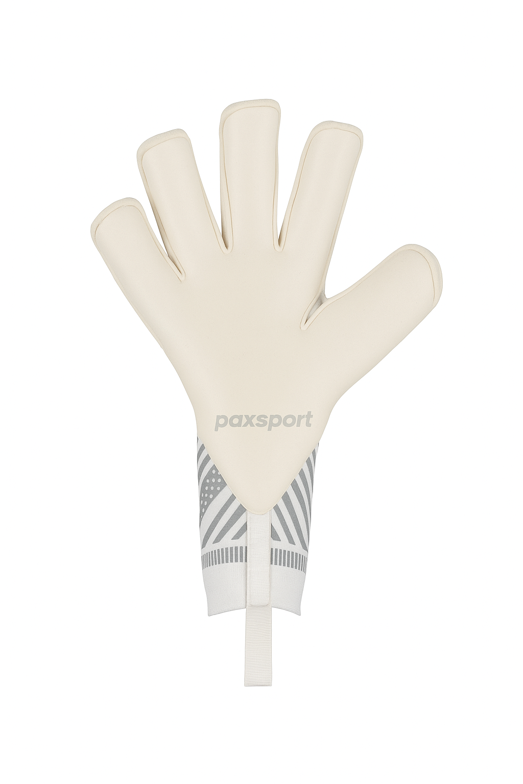 REACT | White | Adult Goalkeeper Gloves | Hybrid Roll | Contact Grip