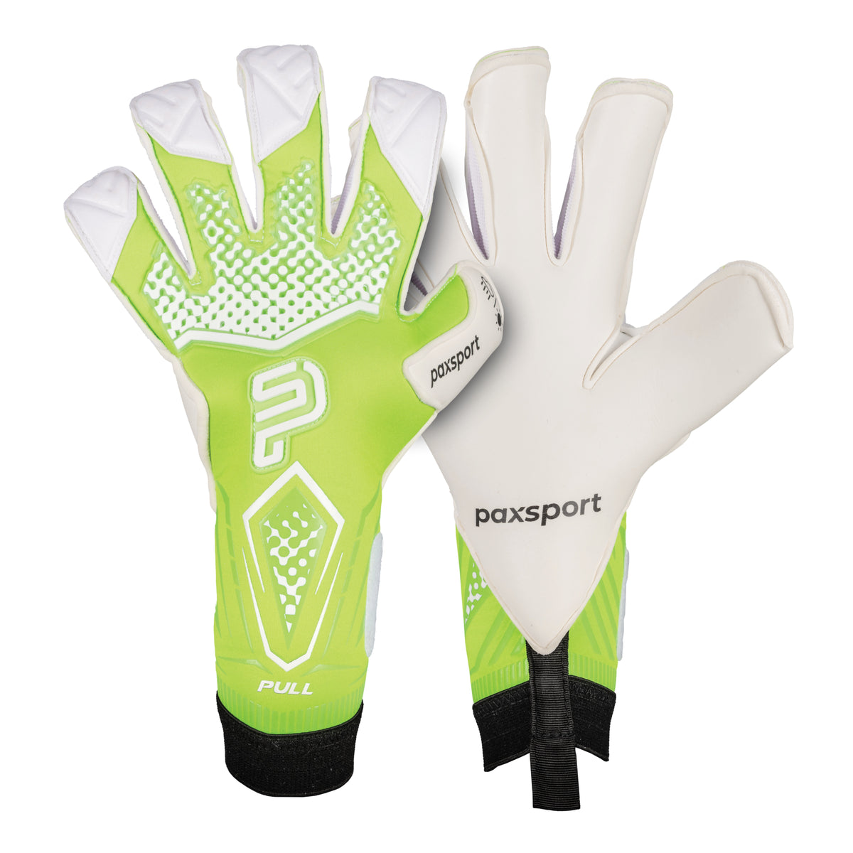 REACT Green YOUTH goalkeeper glove